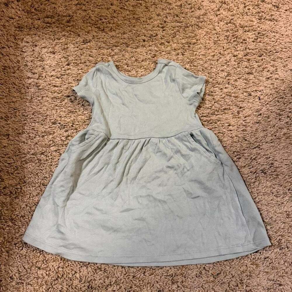 Garanimals Ribbed Dress Size 2T Sage Green Toddler